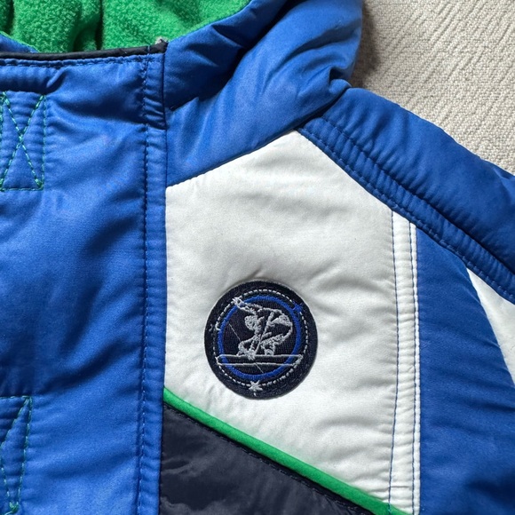 Rothschild Baby Blue Outdoor Winter Insulated Zip Up Snowsuit 6-9 Months - Picture 5 of 6